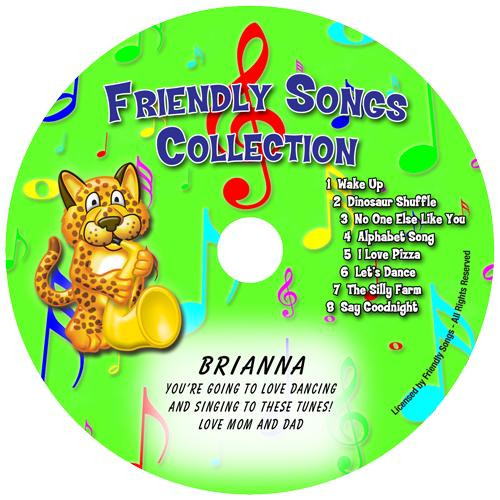 Personalized Children's Music CDs